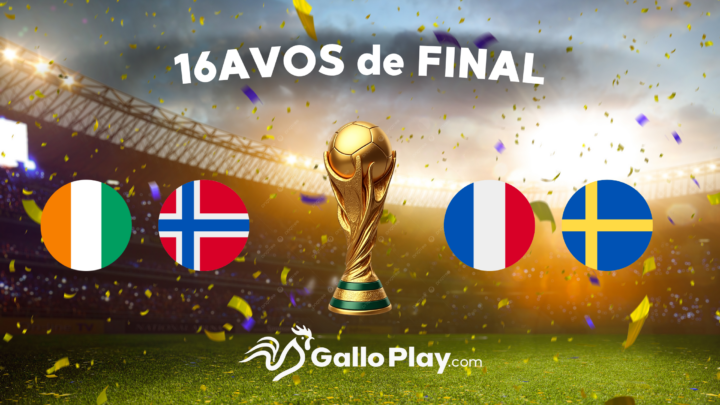Partidos Mundial Hoy (30 de junio): Francia vs Suecia y Costa de Marfil vs Noruega | GalloPlay